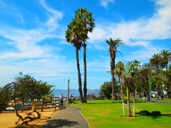 洛杉矶圣塔莫尼卡海滩图片