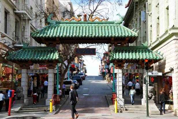 旧金山旅游必去景点-中国城龙门