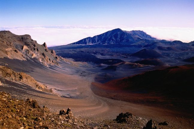 夏威夷茂宜岛旅游景点-哈雷啊卡拉火山