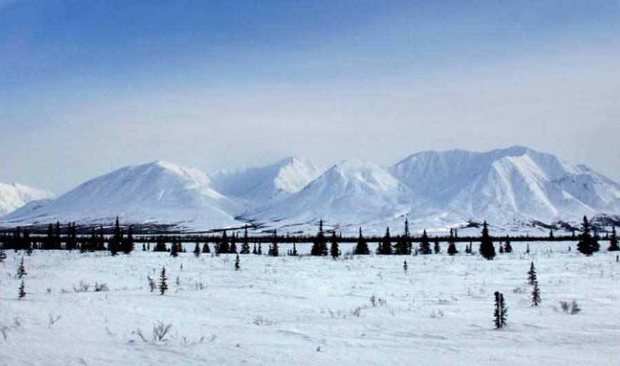 阿拉斯加北极光号火车2
