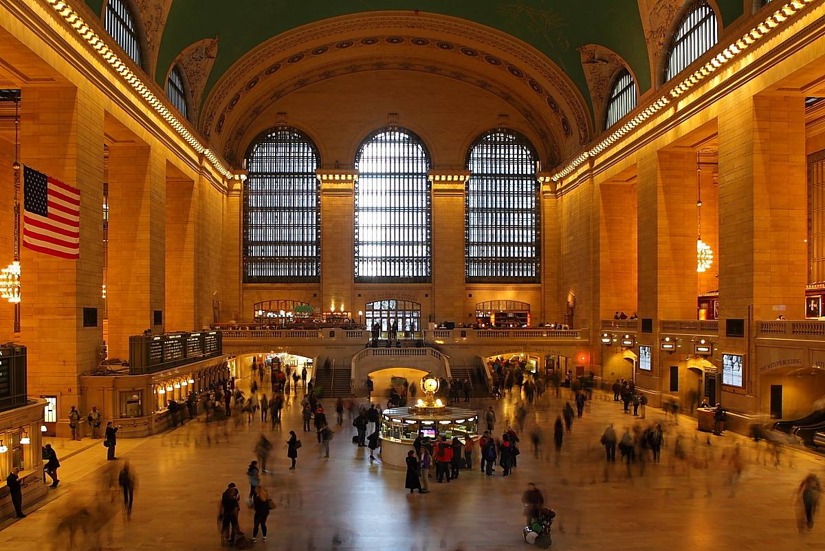 纽约步行一日游景点线路-中央火车站