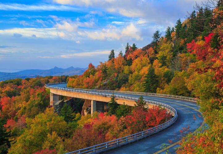 蓝岭风景区大道