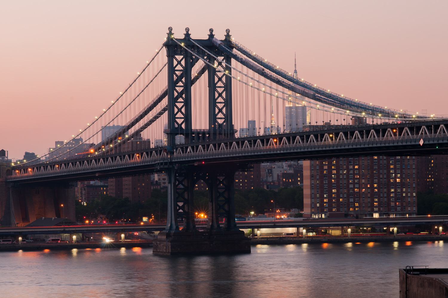纽约步行一日游景点线路-布鲁克林大桥