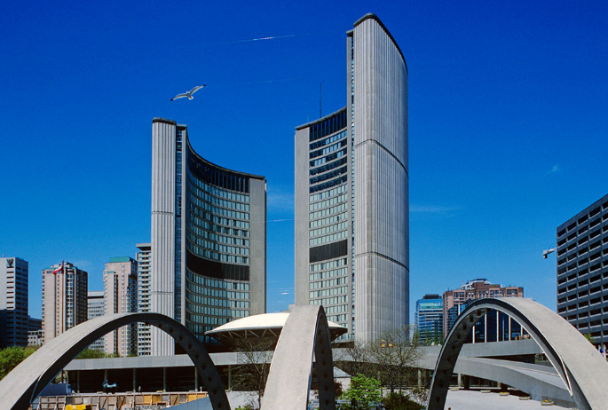 多伦多旅游必去景点-多伦多市政厅